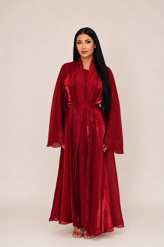Eve Abaya - Crimson